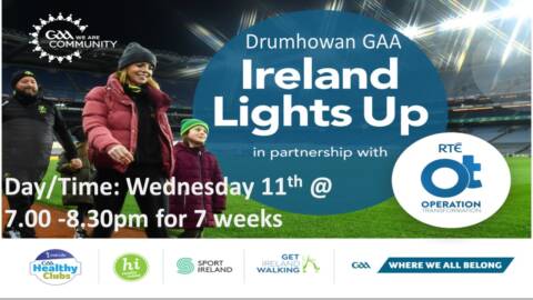 Every Step Counts Challenge Completion and Final Night of Ireland Lights Up